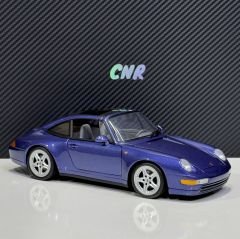 1:18 Porsche 911 Carrera 993 Targa Blue Met - UT Models