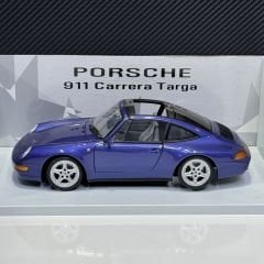 1:18 Porsche 911 Carrera 993 Targa Blue Met - UT Models