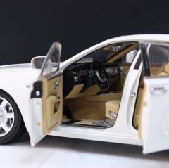 1:18 Rolls Royce Ghost 2011 English White - Kyosho