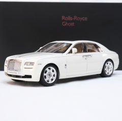 1:18 Rolls Royce Ghost 2011 English White - Kyosho