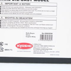 1:18 Rolls Royce Ghost 2011 English White - Kyosho