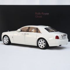 1:18 Rolls Royce Ghost 2011 English White - Kyosho