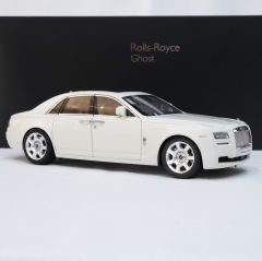 1:18 Rolls Royce Ghost 2011 English White - Kyosho
