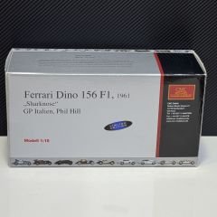 1:18 Ferrari Dino 156 F1 Phil Hill Sharknose Monza Winner - CMC