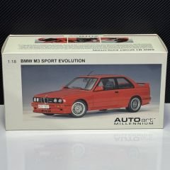 1:18 BMW M3 E30 Sport Evolution Red - Autoart