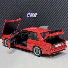 1:18 BMW M3 E30 Sport Evolution Red - Autoart
