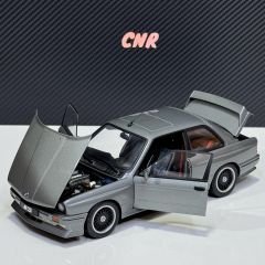 1:18 BMW M3 E30 Sport Evolution Cecetto Edition Silver - Autoart