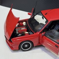 1:18 BMW M3 E30 Sport Evolution Cecetto Edition Red - Autoart
