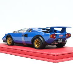 1:18 Lamborghini Countach LP5000S Walter Wolf Edt. Blue - Autoart Signature