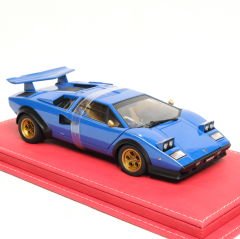 1:18 Lamborghini Countach LP5000S Walter Wolf Edt. Blue - Autoart Signature