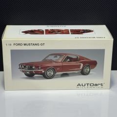 1:18 Ford Mustang GT390 Red 1968 - Autoart