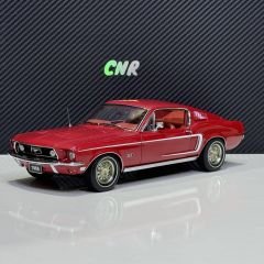 1:18 Ford Mustang GT390 Red 1968 - Autoart