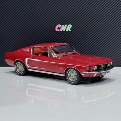 1:18 Ford Mustang GT390 Red 1968 - Autoart