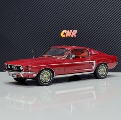 1:18 Ford Mustang GT390 Red 1968 - Autoart