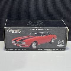 1:18 Chevrolet Camaro Z28 Regal Red 1967 - American Muscle ERTL