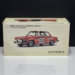 1:18 BMW 2002 Rally Monte Carlo 1973 Jagermeister - Autoart