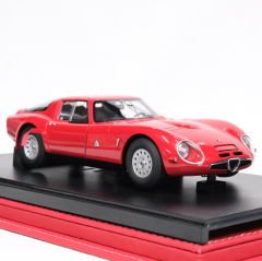1:18 Alfa Romeo Giulia TZ2 Red 1965 - Autoart