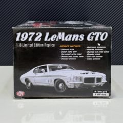 1:18 Pontiac LeMans GTO White 1972 - ACME