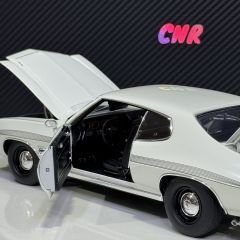 1:18 Pontiac LeMans GTO White 1972 - ACME