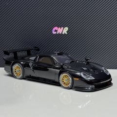 1:18 Porsche 911 GT1 Plain Body Black 1997 - Autoart