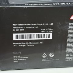1:18 Mercedes-Benz 300 CE-24 C124 W124 Red - Norev