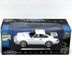 1:18 Porsche 911 Turbo 964 Beyaz - Welly