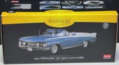 1:18 Oldsmobile 98 Open Convertible 1959 - SunStar Platinum