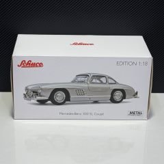 1:18 Mercedes-Benz 300SL Gullwing 1954 Silver - Schuco
