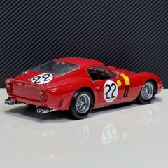 1:18 Ferrari 250 GTO 1962 Le Mans 3rd - Kyosho