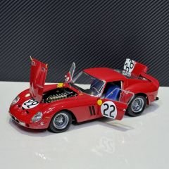 1:18 Ferrari 250 GTO 1962 Le Mans 3rd - Kyosho