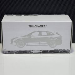 1:18 Porsche Cayenne Turbo S 2017 Blue Metallic - Minichamps