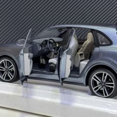 1:18 Porsche Cayenne Turbo S 2017 Blue Metallic - Minichamps