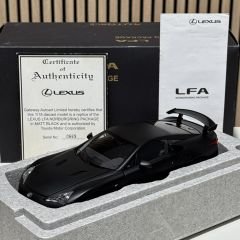 1:18 Lexus LFA Nürburgring Package Matt Black - Autoart