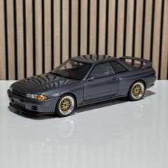 1:18 Nissan Skyline GT-R R32 Wangan Midnight Reina Gri - Autoart
