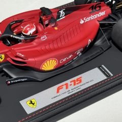 1:18 Ferrari F1-75 Leclerc Winner Bahrain GP 2022 - BBR