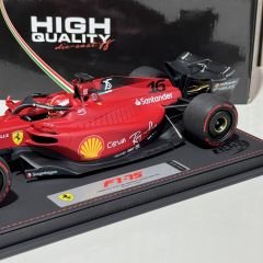 1:18 Ferrari F1-75 Leclerc Winner Bahrain GP 2022 - BBR