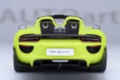 1:18 Porsche 918 Spyder 2013 Weissach Acid Green - Autoart