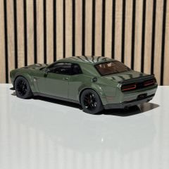 1:18 Dodge Challenger R/T Coupe Widebody 2019 Green - GT Spirit