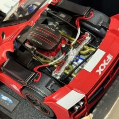1:18 Ferrari FXX Black Wheels - Hot Wheels Elite