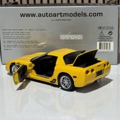 1:18 Chevrolet Corvette C5 Z06 Yellow - Autoart