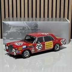 1:18 Mercedes-Benz 300 SEL Red Pig - Minichamps Dealer Edition