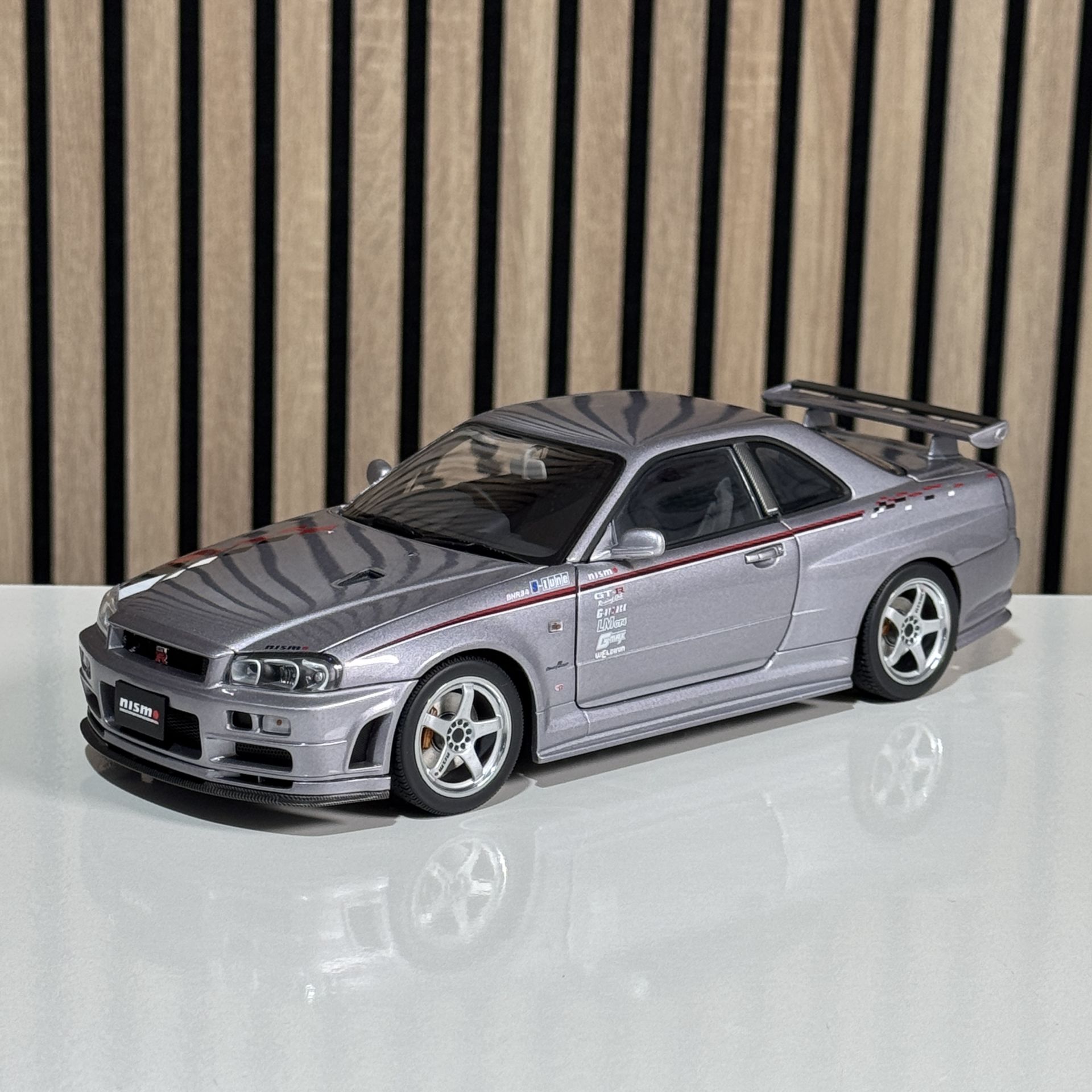 1:18 Nissan Skyline GT-R R34 Nismo S Tune S1 77358 - Autoart