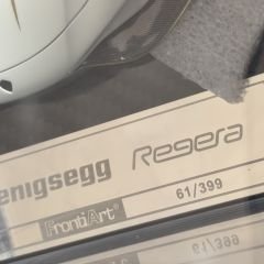 1:18 Koenigsegg Regera Pearl White High End Resin - FrontiArt