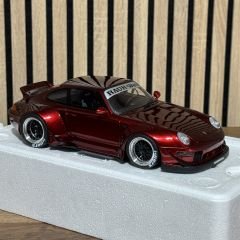 1:18 Porsche 911 964 RWB Candy Red Duck Tail GT759 - GT Spirit