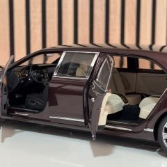 1:18 Bentley Mulsanne Grand Limousine by Mulliner  Burgundy - Almost Real