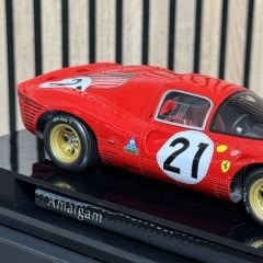 1:18 Ferrari 330 P4 1967 Le Mans 2nd Position - Amalgam