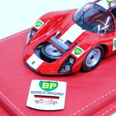 1:18 Porsche 906 World Record Monza Speed 1967 Record - Minichamps