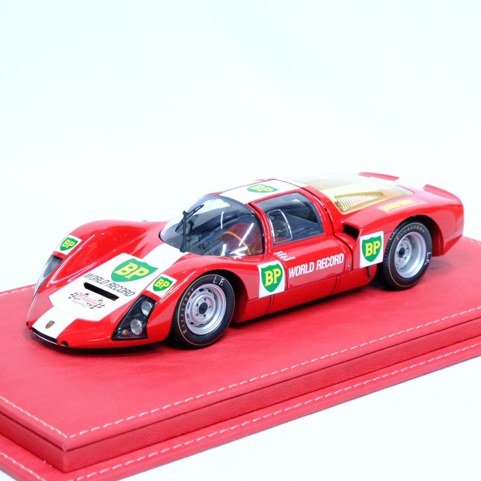 1:18 Porsche 906 World Record Monza Speed 1967 Record - Minichamps
