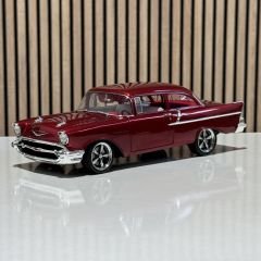 1:18 Chevrolet 150 Restomod 1957 Candy Red - ACME Nice Car
