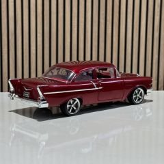 1:18 Chevrolet 150 Restomod 1957 Candy Red - ACME Nice Car